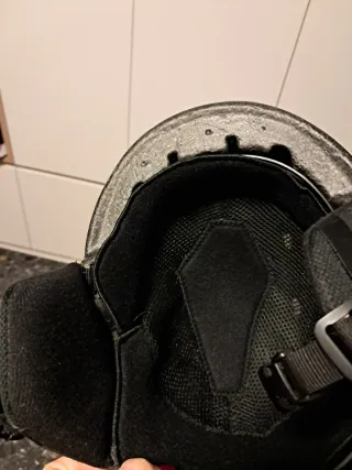 Casco esquí y snow negro Talla S