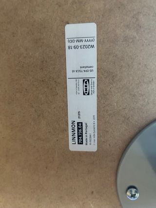 Escritorio Ikea Linnmon 100x60