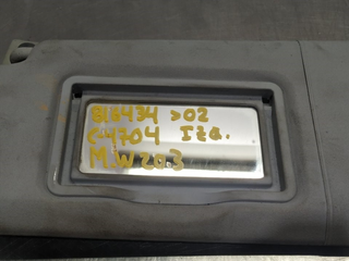 PARASOL IZQUIERDO MERCEDES-BENZ CLASE C (BM 203)