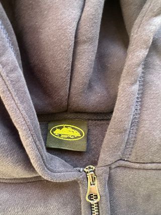 Sudadera Corteiz cremallera azul oscuro