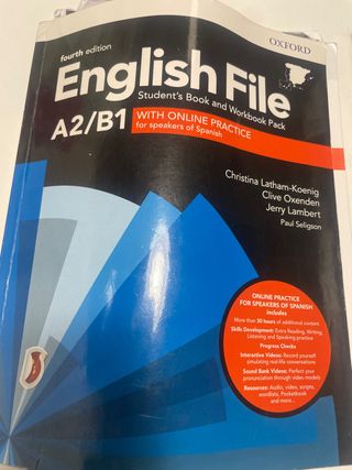 English File A2/b1 Student's Book And Workbook ...