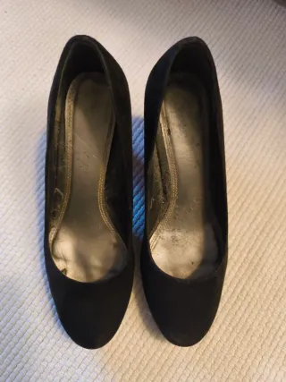 Zapatos de tacón negros