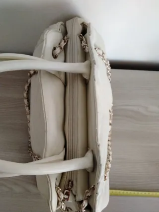 Borsa Fracomina panna trapuntata