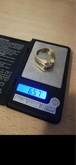 Anillo Oro 18k 6,57gr