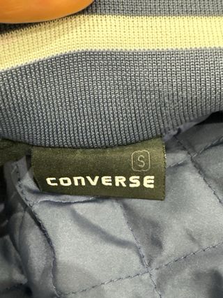 Chaqueta Converse reversible azul