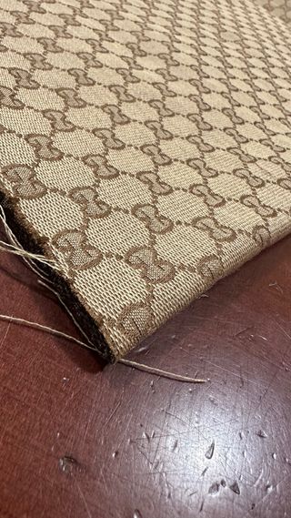 Tessuto Jacquard Monogram 100% Cotone