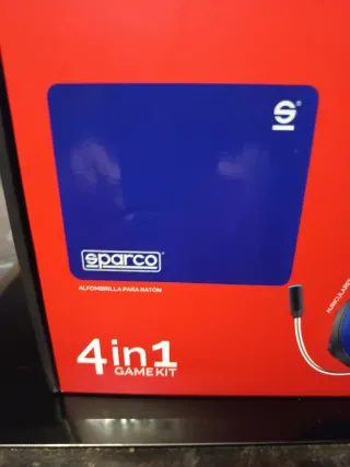 Pack Gaming Sparco 4 in 1