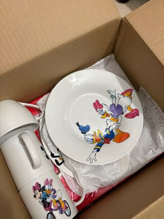 Vajilla Porcelana Disney Mickey y Amigos