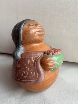 Exclusiva Cerámica Chilena de estilo étnico 1970