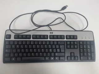 Teclado HP USB Doble Altura