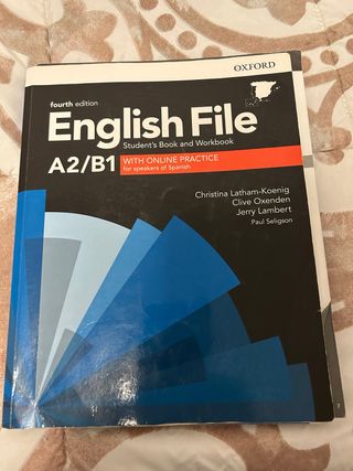 Libro de inglés