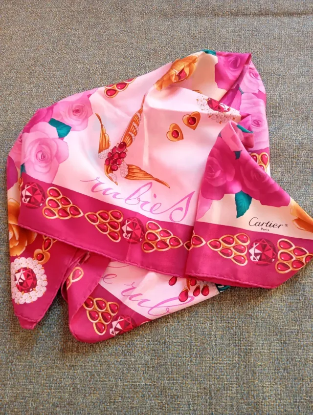 Foulard vintage Cartier