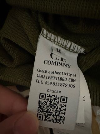Sudadera CP Company Verde Oliva