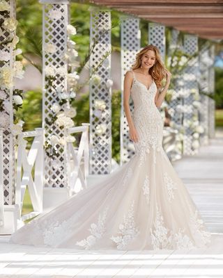 Vestido Novia Sirena 40