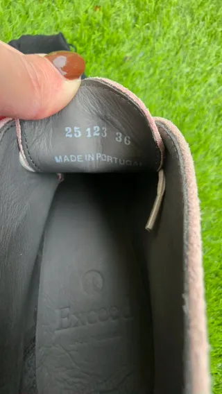 Botas Suede Rosa e Cinza