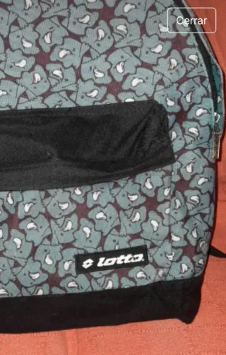 Mochila Lotto con estampado de elefantes