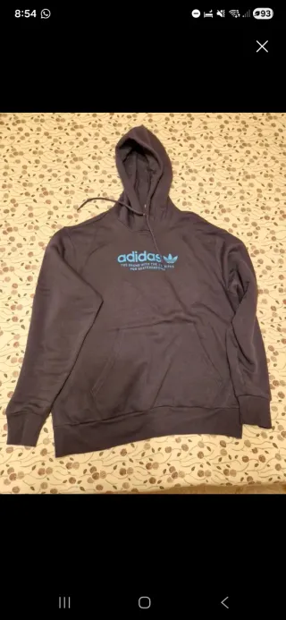 Sudadera Adidas Gris Xl nueva sin estrenar.