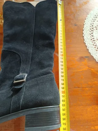 Stivali neri camoscio donna tg 40