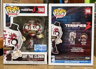 Pack 2 Funko Pop Terrifier Art y Victoria