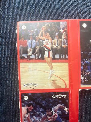 Cromos Gigantes del Básket