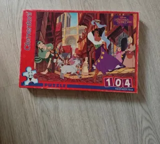 Puzzle Disney El Jorobado de Notre Dame 104 piezas