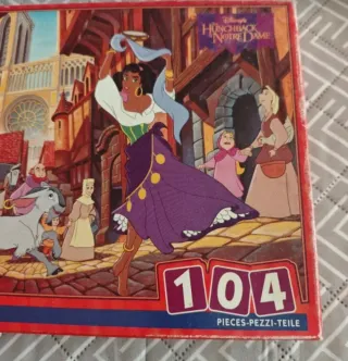 Puzzle Disney El Jorobado de Notre Dame 104 piezas