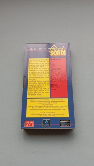 Il Testimone Alberto Sordi Vhs