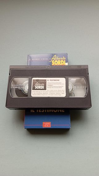 Il Testimone Alberto Sordi Vhs
