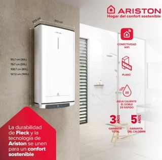 Termo Eléctrico Ariston Velis Pro Wifi 100L