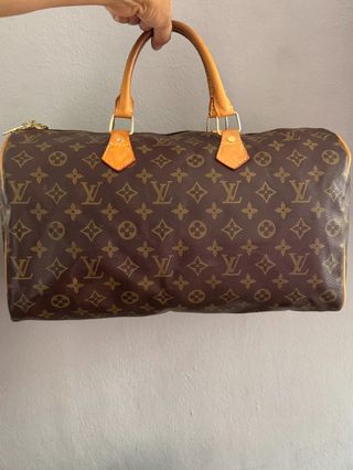 Bolso Speedy Louis Vuitton Marrón 40