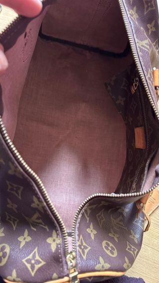 Bolso Speedy Louis Vuitton Marrón 40