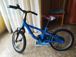 Bicicleta infantil B-PRO azul 16