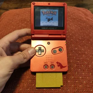 Game Boy Advance SP Groudon Edición Pokemon
