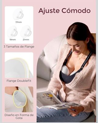 Momcozy Sacaleches Eléctrico M9 Manos Libres