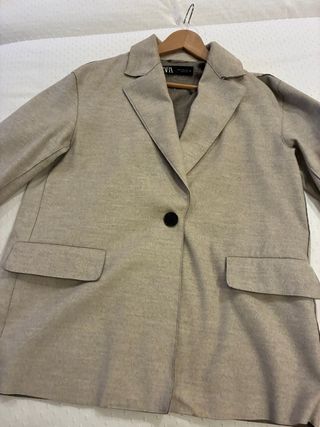 Americana Zara Beige Talla M