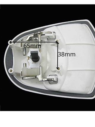 Cerradura 1125 Completa Blanca – Puertas Caravana