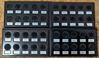 4 espositori per soldatini di piombo