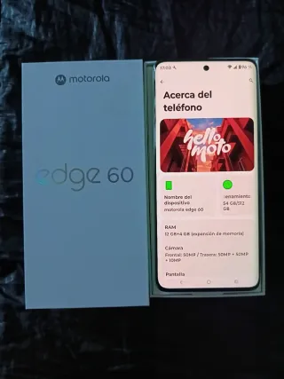 Smartphone Motorola Edge 60