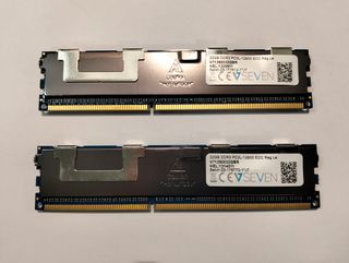 Memoria RAM 64GB DDR3 1600MHz PC3-12800 2x32GB CL11 RAM V7