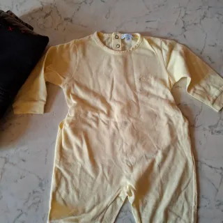 Set felpa e pantaloni bimbo 9/12 mesi + omaggio