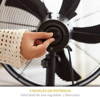 Newlux - Ventilador de Pie Tripod W3050