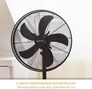 Newlux - Ventilador de Pie Tripod W3050