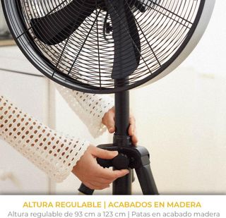 Newlux - Ventilador de Pie Tripod W3050