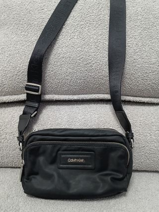 Bolso bandolera Calvin Klein negro