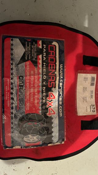 Cadenas Nieve Barro 4x4 Furgoneta