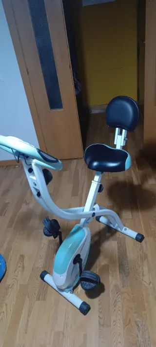Bicicleta Estática Plegable