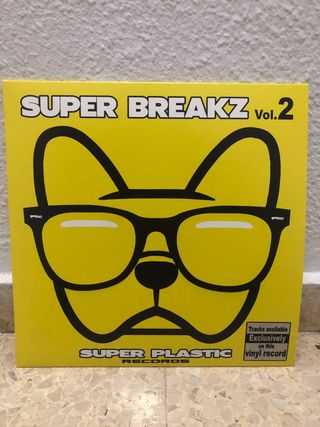 NUEVO!!!Vinilo Super Breakz Vol.2 (Super Plastic)
