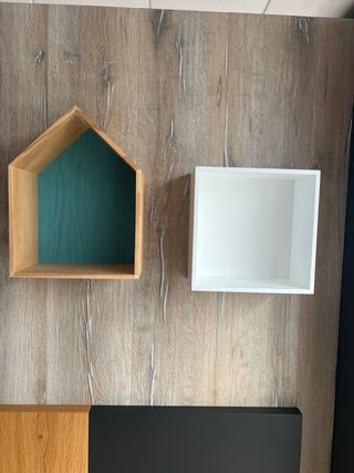 Casita y Cubo Decorativos