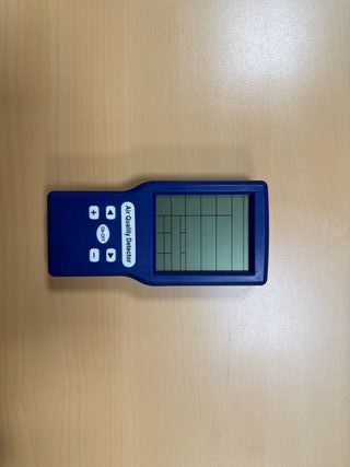 Detector de Calidad de Aire Azul