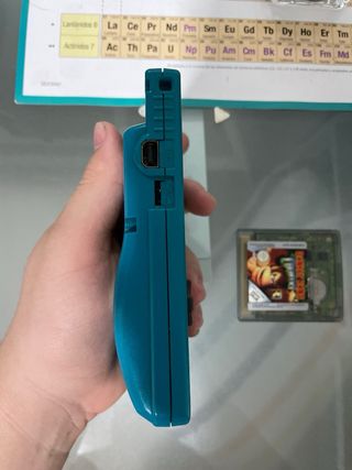 Game Boy Color Teal + Donkey Kong Country GBC